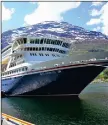  ??  ?? BALMORAL The ship pictured in Norway