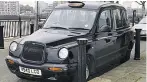  ??  ?? DRIVING JOB Black cab used by Worboys