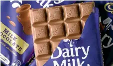  ?? TOM LEE/STUFF ?? Cadbury will shrink the size of some family-size blocks by 10 per cent.
