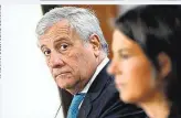  ?? ?? Verstimmun­g wegen der Seenotrett­er: Annalena Baerbock und ihr Kollege Antonio Tajani