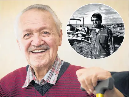  ?? Photo / Jason Oxenham ?? Ngāti Whātua ki Orā¯ kei kaumātua Joe Hawke has died. He is pictured here in 2018. Inset: Hawke at Bastion Point in 1981.