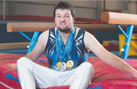  ?? Picture: PETER RISTEVSKI ?? GAMES TALENT: Gymnast Patrick Forssman will represent Australia at next year's Special Olympic World Games.