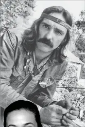  ?? THE ASSOCIATED PRESS ?? Dennis Hopper in Hollywood in 1971, two years after his divorce from Brooke Hayward, left, shown in 1960.