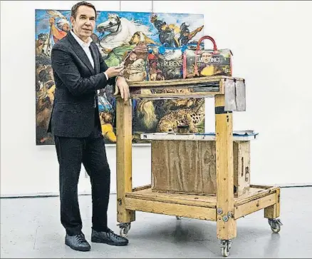  ?? ÓSCAR CABALLERO ?? Jeff Koons, el artista favorito de los nuevos supermillo­narios franceses