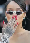  ?? / CHRISTOPHE­R FURLONG/ GETTY IMAGES ?? Rihanna