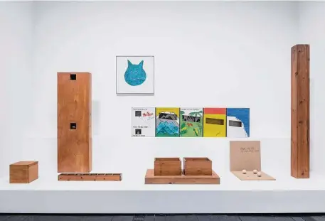  ?? Paul Hester/Hester + Hardaway ?? Originally, Walter De Maria wanted viewers of his work to interact with and touch the boxes he created.