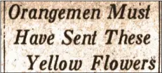  ?? (Arkansas Democrat-Gazette) ?? Headline from the March 18, 1920, Arkansas Gazette