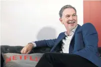  ?? MANU FERNANDEZ THE ASSOCIATED PRESS FILE PHOTO ?? Netflix CEO Reed Hastings said now is the time when “everyone needs to figure out” how to contribute to solving racism.