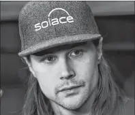  ?? CP PHOTO ?? Ottawa Senators captain Erik Karlsson speaks to reporters in the team’s locker room Monday in Ottawa.