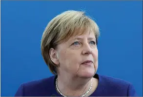  ??  ?? UShansela u-Angela Merkel
