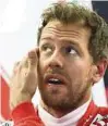  ??  ?? Sebastian Vettel dominierte gestern in Sotschi. Foto: dpa