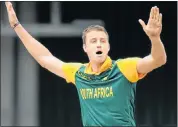  ?? Picture: GALLO IMAGES ?? OUT FRONT: Morne Morkel will be among those leading South Africa’s attack next month