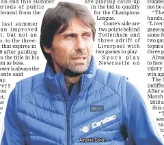  ??  ?? Antonio Conte