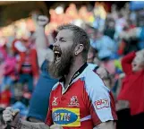  ?? PHOTOS: GETTY IMAGES ?? The Lions team may not overly frighten the Hurricanes but their passionate fans and the Ellis Park atmosphere may be a different story.