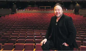  ?? JEFF YEE/THEATRE CALGARY ?? Stafford Arima is the artistic director of Theatre Calgary.