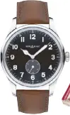  ??  ?? Montblanc 1858 Stainless Steel Automatic Watch