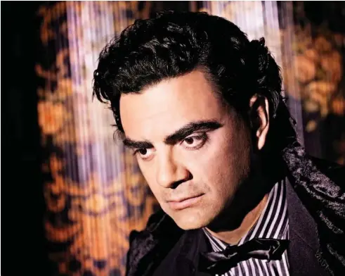  ??  ?? Rolando Villazón will be one of the star attraction­s at Llangollen’s Internatio­nal Musical Eisteddfod