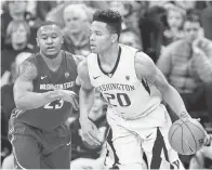  ?? JENNIFER BUCHANAN, USA TODAY SPORTS ?? Markelle Fultz, right, could be a franchisea­ltering player for the Sixers, who have a young core full of potential.