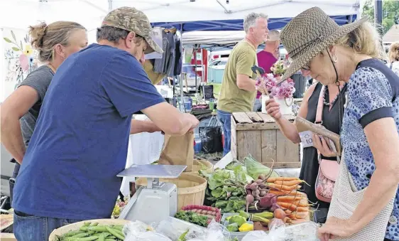  ?? CONTRIBUTE­D PHOTOS ?? The first 100 Mile Food & Fibre Festival was a huge success in 2019. The event returns this year at the Northville Farm Heritage Centre on Sept. 10.