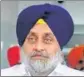  ??  ?? Sukhbir Singh Badal