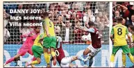  ?? ?? DANNY JOY:
Ings scores Villa second