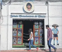 Primera Iglesia Maradoniana de México está en Puebla - PressReader