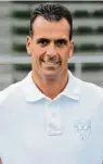  ??  ?? Andreas Schröter ist neuer Chef trainer der ersten Mannschaft des TSV Nördlingen und damit Nach folger von Franz Wokon.