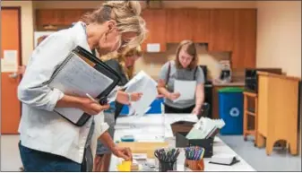  ?? SUBMITTED PHOTO — EMILY ORISCHAK ?? Exeter Community Library held a program about the Lost Art of Letter Writing on Aug. 13.