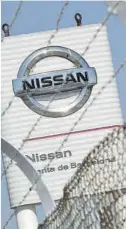  ?? Albert Gea / Reuters ?? El logo de Nissan.