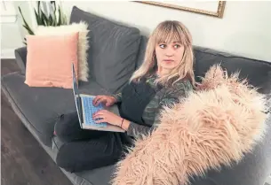  ?? RICHARD LAUTENS TORONTO STAR ?? Toronto’s tight housing market has forced Kelsey Tremblay and her ex-boyfriend to stay together in their Etobicoke rental after they broke up. “We’re in this weird purgatory,” she said.