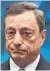 ?? FOTO: AFP ?? EZB-Chef Mario Draghi hält die Eröffnungs­rede.