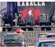  ?? FOTO: TINTER ?? Die beiden Konzerte von „Kasalla“waren restlos ausverkauf­t.