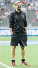  ?? FOTO: EFE ?? Jürgen Klopp, entrenador de los ‘reds’