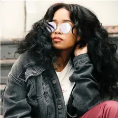  ?? VICTORIA WILL/THE ASSOCIATED PRESS ?? R&amp;B singer Gabi Wilson, better known as H.E.R., is coy about her real identity and tends to conceal her appearance to keep the focus strictly on her music.