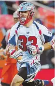  ?? PHOTO COURTESY BOSTON CANNONS ?? IZZO: Settling into Cannons midfield.