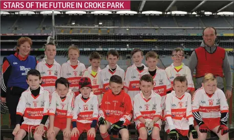  ??  ?? They might a while off playing for Sligo but these young footballer­s representi­ng Bunninadde­n Ballymote GAA Club got to play in Croke Park during the Go Games Provincial Days in partnershi­p with Littlewood­s Ireland where clubs from across Ireland were...