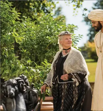  ??  ?? Judi Dench and Ali Fazal in Victoria & Abdul. This bitterswee­t and charming tale is on Wednesday on BBC4 at 9pm