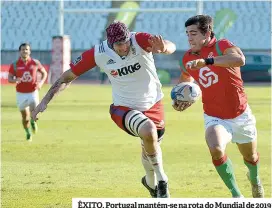  ??  ?? ÊXITO. Portugal mantém-se na rota do Mundial de 2019