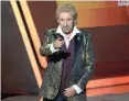  ?? DANIEL KARMANN / DPA ?? Thomas Gottschalk bei „Wetten, dass..?“2021.