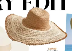  ??  ?? $69.99 Sportscraf­t hat myer.com.au