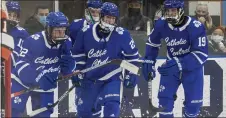  ?? TIMOTHY ARRICK — MEDIANEWS GROUP FILE PHOTO ?? Detroit Catholic Central is still the defending Division 1state champion from 2019. The Shamrocks look to retain their title with regional play starting on Monday.