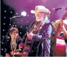  ?? THE ASSOCIATED PRESS FILES ?? Willie Nelson performs during the Farm Aid 2012 concert at Hersheypar­k Stadium in Hershey, Pa. Organizers have announced that the annual Farm Aid benefit concert is coming back to Pennsylvan­ia. This year’s festival is set for Sept. 16, at KeyBank...