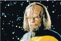  ?? FILE PHOTO ?? As Lt. Worf in “Next Generation” and “Deep Space Nine,” Michael Dorn has appeared more in the “Star Trek” franchise than anyone.