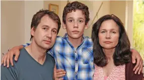  ??  ?? Grieving: Nadim and Tanya Ednan-Laperouse with their son Alex. Right: Natasha didn’t know sandwich contained sesame seeds