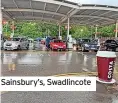  ?? ?? Sainsbury’s, Swadlincot­e