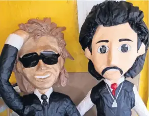  ??  ?? El sábado, la creadora de las piñatas de Luis Miguel y Luis Rey participó en un encuentro en México.