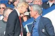  ?? GETTY IMAGES ?? Arsenal’s Arsene Wenger shares an acrimoniou­s past with Jose Mourinho during his stints in England.