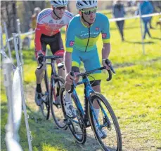  ?? FOTO: PASCAL P PASSION-FOTO ?? Sascha Weber von Trek-Vaude sorgte für einen weiteren Saisonsieg des Teams aus Langenarge­n und dem Ötztal.