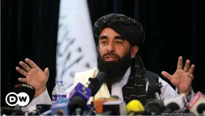 ??  ?? Taliban spokespers­on Zabihullah Mujahid had been a shadowy figure for years