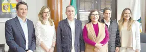  ?? ?? l El gobernador Alfonso Durazo Montaño se reunió con representa­ntes de la empresa Engie México.